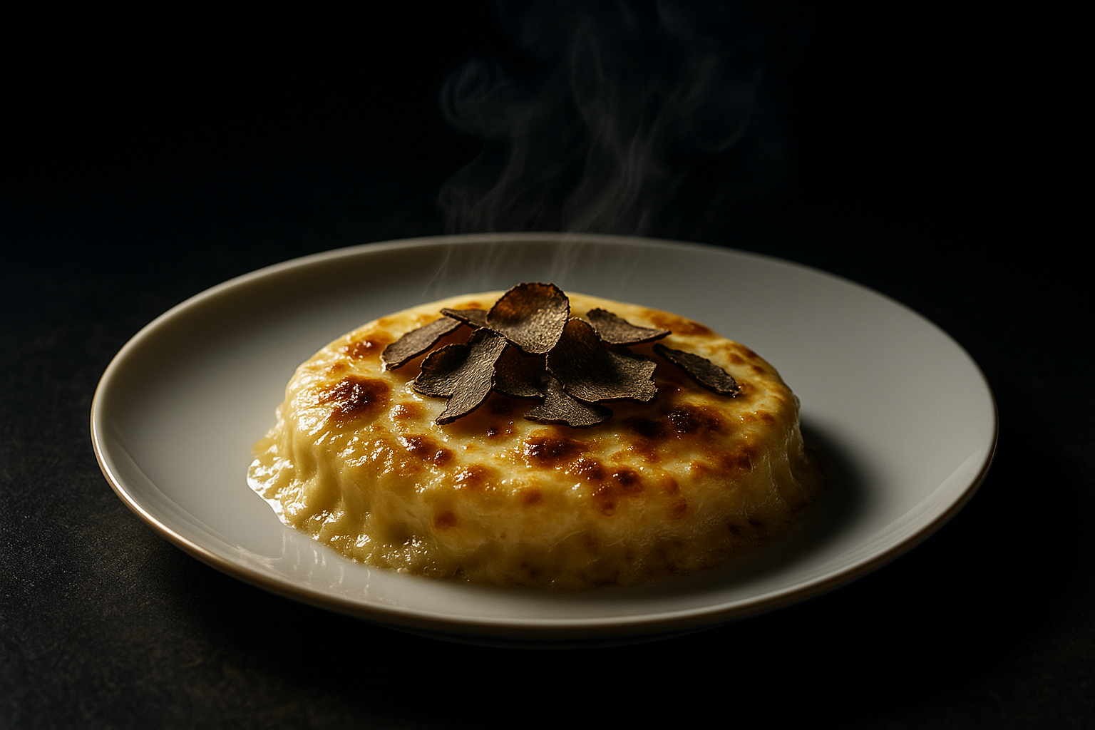 👨‍🍳 Melted Comté Gratin with Black Truffle Shavings