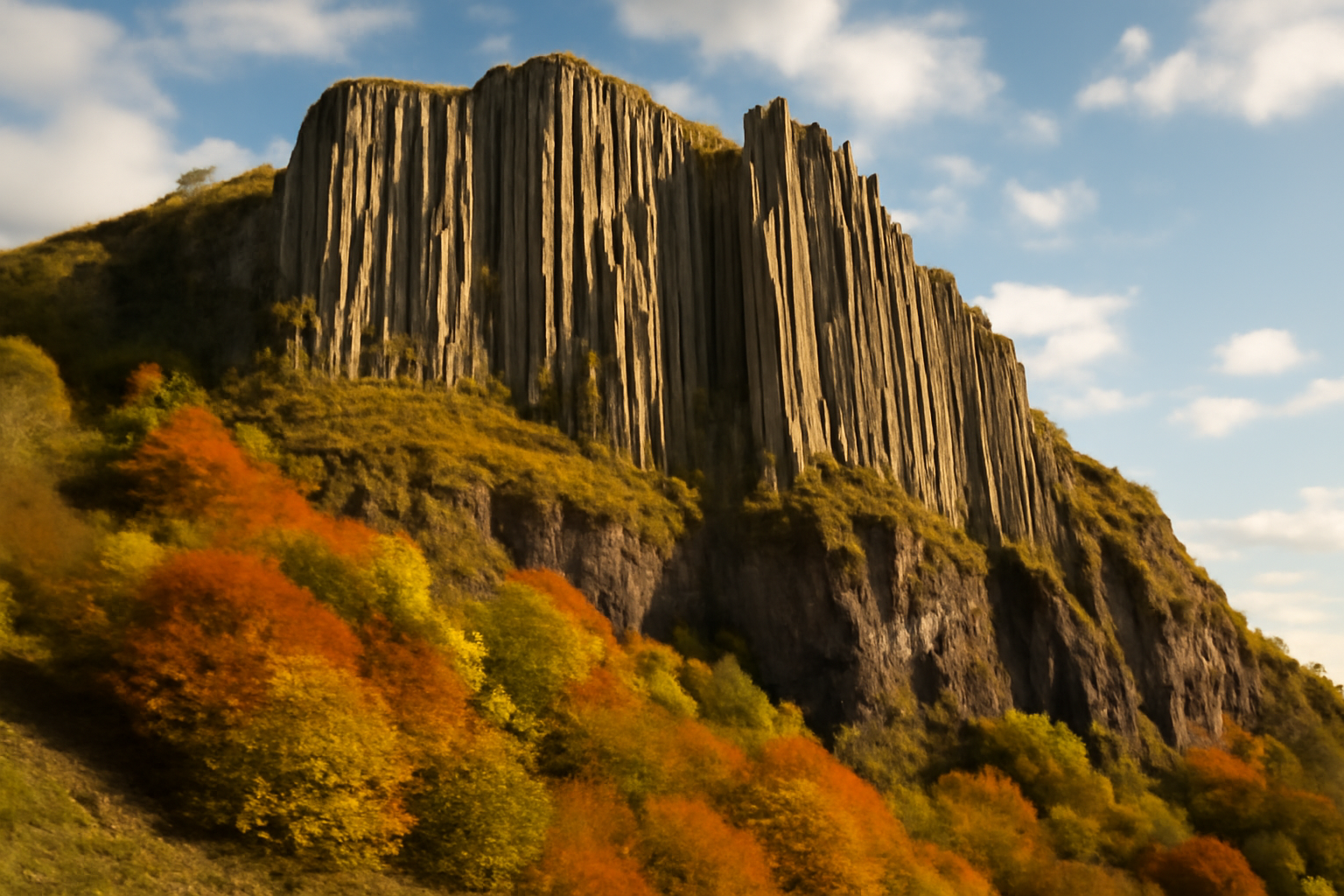 “Exploring the Majestic Orgues de Bort in Cantal”